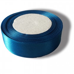 Satin Ribbon cobalt blue 25 mm