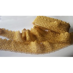 Beige Guipure Venice Lace Trim Edging For Sewing Craft Costumes Decor Finishes