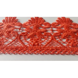 Carrot Guipure Venice Lace Trim Edging For Sewing Craft Costumes Decor Finishes