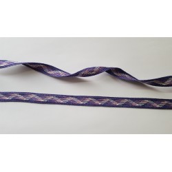Galon Ribbon Trim Lace Jacquard Beige Purple Off White Braided Embellishement