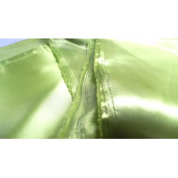 Satin Fabric Taffeta Lining for Suiting Pure Lime Green 58 inches Width By Meter