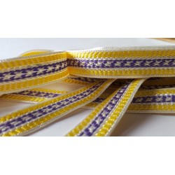 Ribbon Trim Lace Edge Galon Off White Yellow Purple Crafts Sewing Finishing