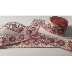 Lace Trim Ribbon Dentelle Beaded Sequin Sewing Craft Finishing Embellishement